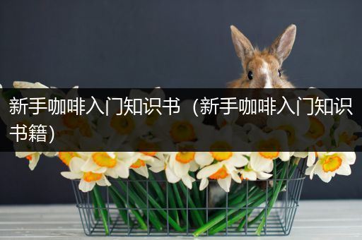 新手咖啡入门知识书（新手咖啡入门知识书籍）